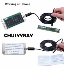 1M 6LED USB Waterproof Endoscope Borescope Mirco Snake Inspection Camera