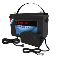 24V 60Ah LiFePO4 KEPWORTH Lithium BMS Battery for RV Boat Trolling Motor Marine