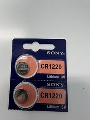 2 PCS SONY CR1220 LITHIUM BATTERIES 3V US SELLER Exp 2030