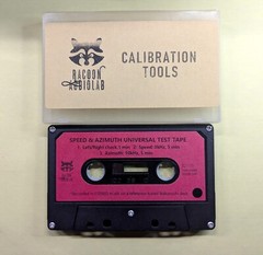 3-in-1 Universal Speed & Azimuth alignment Test/Calibration audio cassette tape