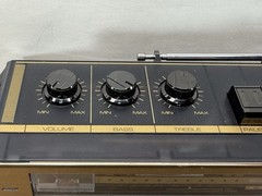 ION Audio Retro Glow Black / Gold – Translucent Bluetooth Cassette Boombox