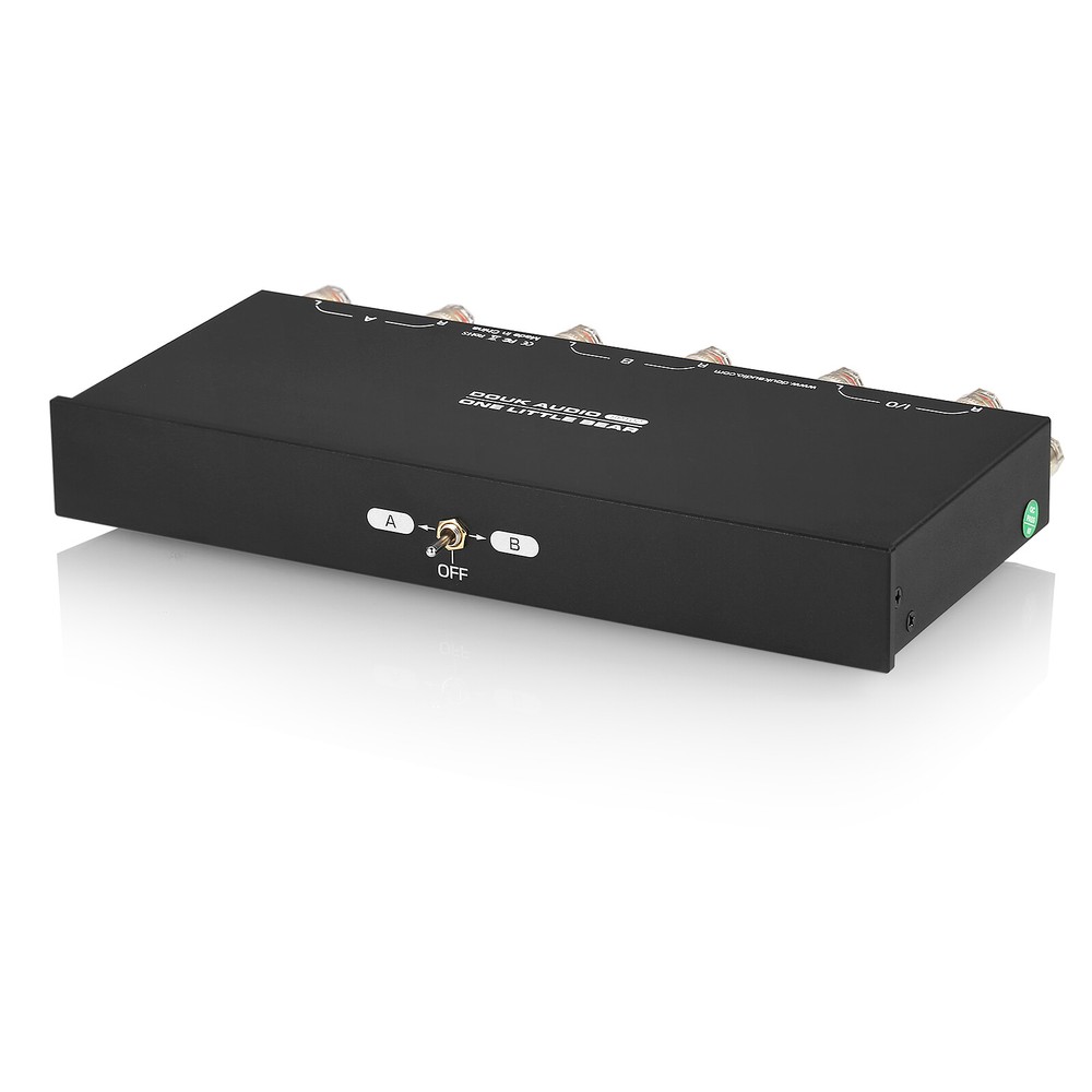 Douk Audio SP102 2 Zone Amplifier / Speaker Switcher Box Stereo Audio Selector