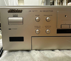 JVC Kenwood Victor JX-S777 High-End AV Selector AC100 50/60Hz Silver Japan
