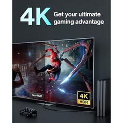2Pack 4K 1080P 60Hz HDR HDMI2.0 Cable 18Gbps High Speed For MacBook Pro2021 Xbox