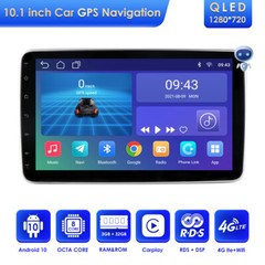 Octa Core 10.1″ Rotatable Android 10 2Din Car Stereo Radio DSP WiFi GPS CarPlay