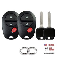 Key Fob Replacement Keyless Entry Car Key for 2007-2016 Toyota Tundra/ 2 Pack