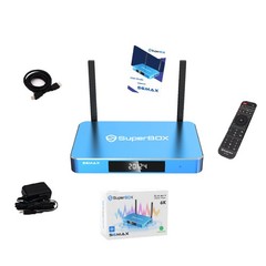 SuperBox S6 Max TV BOX – Authorized Distributor – Same Day Shipping Send Gift