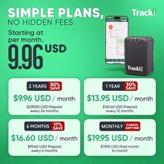 Tracki Pro GPS Tracker Car Vehicle Magnetic 4G Subscription Required