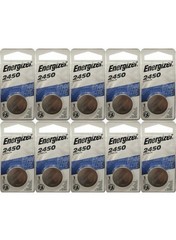 12 Pcs Energizer CR2450 ECR2450 CR 2450 3V Lithium Coin Cell Button Battery