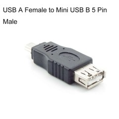 Mini usb to USB 2.0 Male Female Jack Converter Connector Adapter Extension Plug