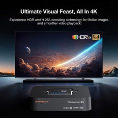 GTMEDIA ATSC 3.0/1.0 OTA Digital TV Tuner Box HDMI WIFI Media Streaming Player