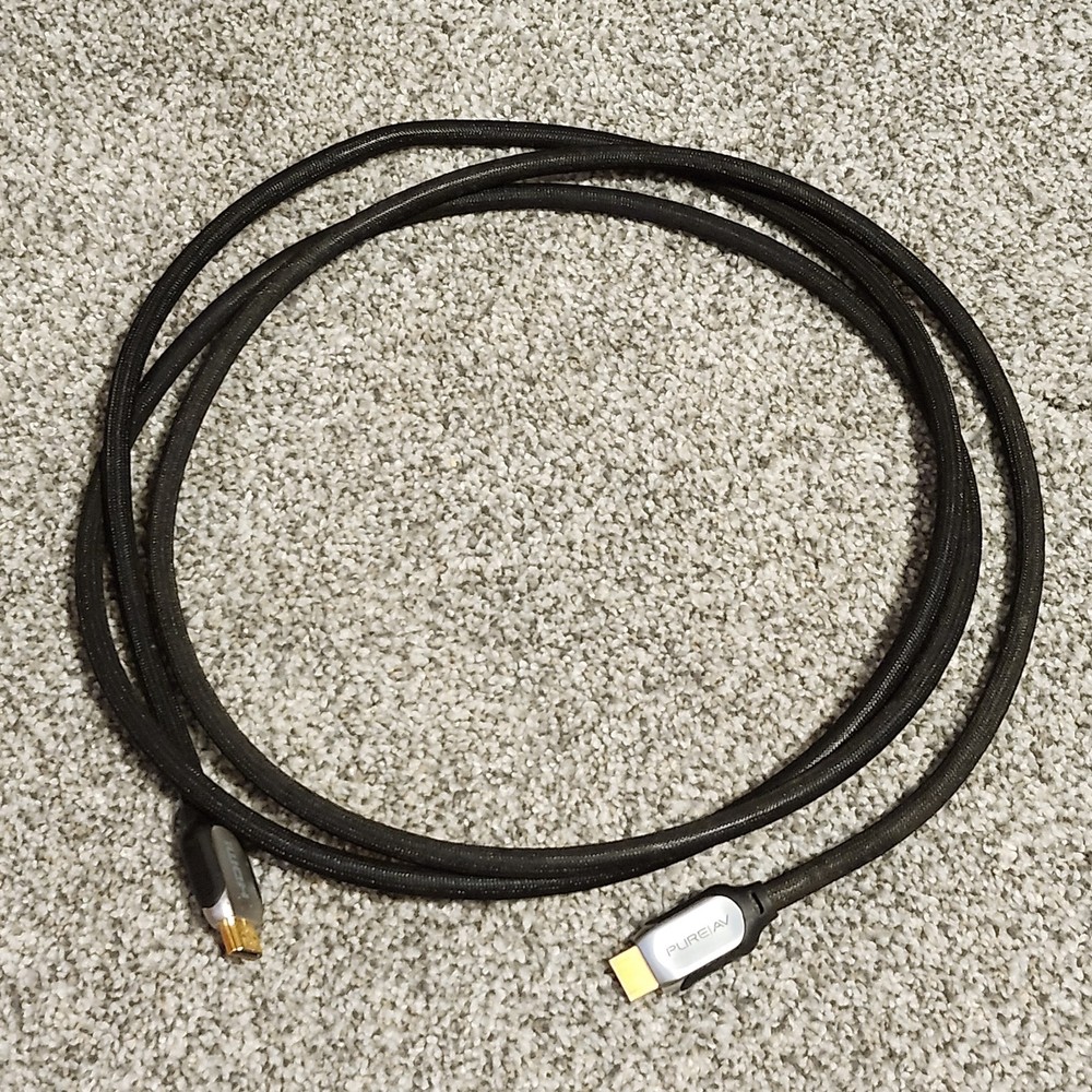 Belkin PureAV Braided HDMI A/V Cable for Audio/Video Device 8FT Gold Plate