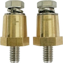 Effortless Installation M8 Battery Terminal Posts – Durable Brass Construction