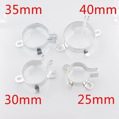 5/10pcs 25mm 30mm 35mm 40mm Capacitor Clamp Capacitor Bracket Clap Mounting Clip