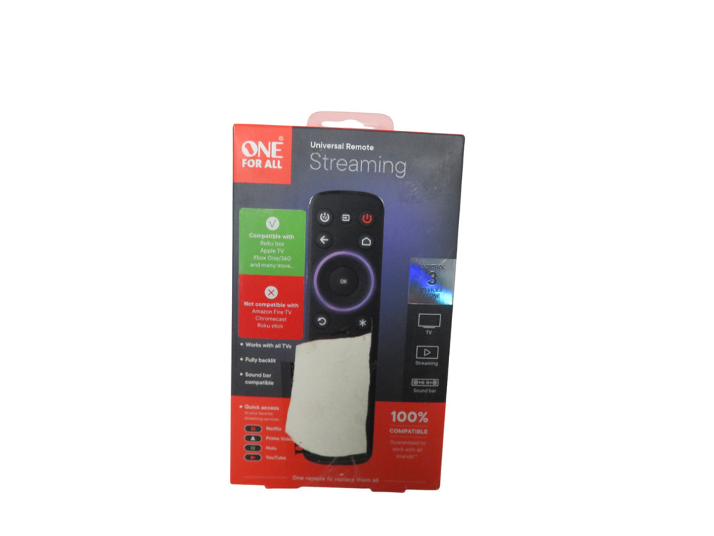 One For All URC 7935 Streamer Universal Remote – Free Shipping