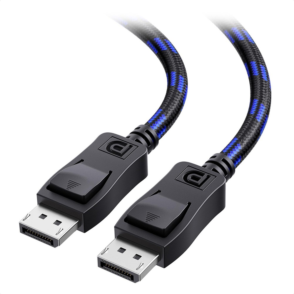 Cable Matters [VESA Certified] 6 ft 32.4Gbps Braided DisplayPort Cable 1.4, 8