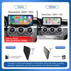 Wireless Carplay/Android Auto 12.3’Touch screen For Mercedes Benz NTG5.0 GLA CLA