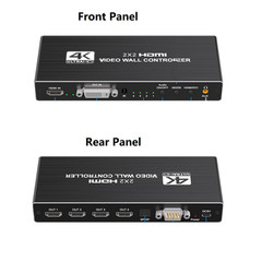 4K matrix HDMI Video Wall Controller 1 In 4 Out HDMI DVI Screen Stitch Processor