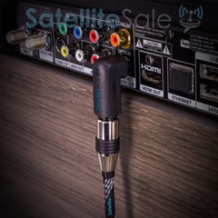 SatelliteSale Toslink Coupler Digital SPDIF Optical PVC Convertor Black Adapter