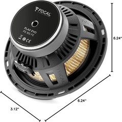 Focal PS165FE 6.5″ FLAX EVO Series (16.5cm) 2-Way Componet Speaker Set 140W