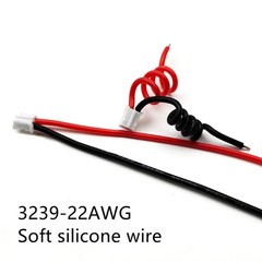20 Sets Mini Micro JST-PH 2.0mm 2 Pin Male Connector with 10cm Silicone Wire