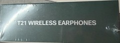 T21 Wireless Earbuds In ear Active Noise Canceling Deep Bass HD Call New/SEALED