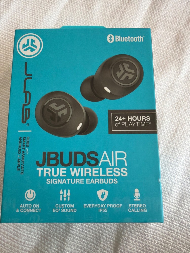NEW JLAB JBUDS AIR TRUE WIRELES In Box with Manual