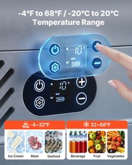 VEVOR 12 Volt Refrigerator Portable Car Fridge Electric Freezer 12.68 QT/ 12L