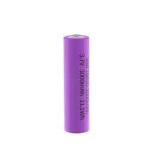 186&&&50 Battery for 2 Pack 3.7 Volt 186&&&50 Rechargeable 3000mAh Blue