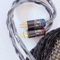0.78mm 2-Pin to 2.5mm Balanced UPOFC Upgrade Cable KZ MK4 NX7 TRN V80 TFZ IEM