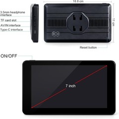 Garmin Car Truck GPS Navigation 7 Inch Touch Screen Maps Spoken Direction