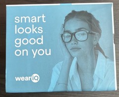 WeariQ Blue Light Blocking Bluetooth Smart Glasses –Black Glossy IOS/Android
