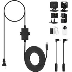 50Ft/15M Outdoor Power Adapter Compatible with Wyze Cam V4,Wyze Cam Pan V3/V2,Wy