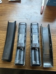Set of 2 Genuine OEM Samsung Remote Control Black Model BN59-01330A