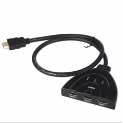 3 Port HDMI Splitter Cable 1080P Switch Switcher HUB Adapter for HDTV PS4 Xbox