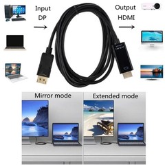 Display Port to HDMI Cable DP Adapter Converter Audio Video PC HDTV 1080P 60Hz