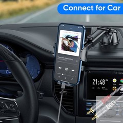 [MFi Certified] Compatible with Lightning to RCA Cable Audio Adapter, 4FT iOS to