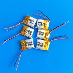 3.7V 40mAh Li Po Polymer Rechargeable Battery For Earphone Mini Camera 401215