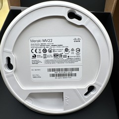 Cisco Meraki MV22-HW Indoor Verifocal IP Security Dome Camera Unclaimed