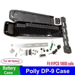 E-Bike Battery Case Polly DP-9 36V 48V 52V for 91Cells 18650 10S9P 13S7P 14S6P