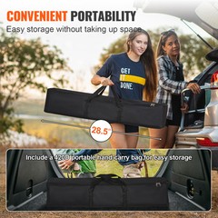 VEVOR Projector Screen with Stand 100 inch 16:9 4K 1080 HD Movie Screen Bar Feet