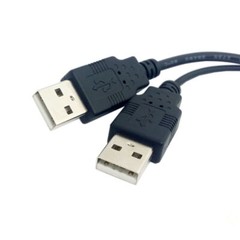 Dual USB 2.0 A Male to USB 2.0 Female A Extra Power Data Y Cable USB Cable
