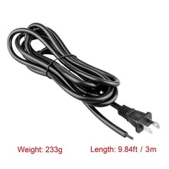 10ft 18AWG AC Cord Cable For Black and Decker 2750 4247 4287 Electric Grinder
