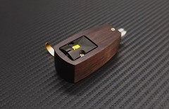 Custom-Made Rosewood Headshell for Denon DL103 cartridges / Azimuth Adjustment