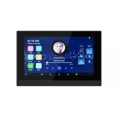 Touch Screen in wall Amplifier 7” Stereo Audio Background Music WIFI Bluetooth