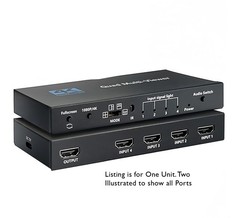 Screen Divider Up to 4 Areas – 4K@60Hz 1080P – Direct Control or Remote Switch