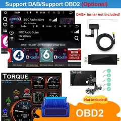 4+64G Android 15 Apple CarPlay Car Stereo Radio GPS Navi For Ford F150 2009-2014