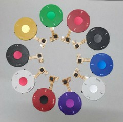 Front Cover + Click wheel +Dot Replacement Kit for IPod Classic 6/7th gen