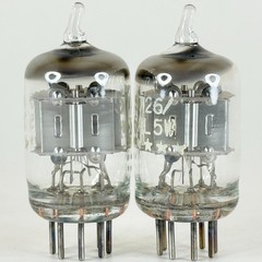 Tested Balanced Matched Pair GE 5726 6AL5W Tubes Five Star ☆☆☆☆☆ Codes HE