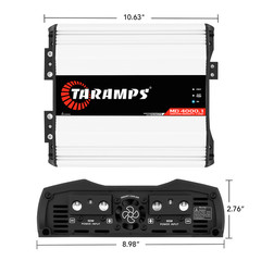 Taramps MD 4000.1 1 Ohm 4000W RMS Car Audio Amplifier Mono Full Range – NEW !!!